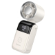 Ventilateur Électrique Mini Pliable Portable Avec Batterie 3000mAh Affichage Numérique Autonomie 2 Heures 30 À 8 Heures - www...