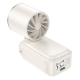 Ventilateur Électrique Mini Pliable Portable Avec Batterie 3000mAh Affichage Numérique Autonomie 2 Heures 30 À 8 Heures - www...
