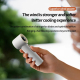 Ventilateur Portable Haute Vitesse Silencieux Avec Affichage LCD 100 Vitesses Batterie 2000 mAh Recharge USB-C - www.yonis-sh...
