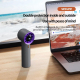Ventilateur Portable Haute Vitesse Silencieux Avec Affichage LCD 100 Vitesses Batterie 2000 mAh Recharge USB-C - www.yonis-sh...