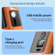 Mini Ventilateur À Suspendre À La Taille Batterie 10000 mAh 5 Vitesses Écran Numérique Et Éclairage - www.yonis-shop.com