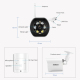 Camera Surveillance Extérieure WiFi 4MP Suivi Humanoïde AI Vision Nocturne Couleur Audio Bidirectionnel - www.yonis-shop.com