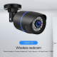 Camera Surveillance HD 1080P Sans Fil Détection Mouvement Audio Bidirectionnel Vision Nocturne Infrarouge Carte TF Étanche IP...