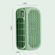 Ventilateur Portable Sans Pales Rechargeable USB Avec Affichage Numérique Batterie 2400 mAh Veilleuse Nocturne - www.yonis-sh...