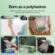 Ventilateur Portable Sans Pales Rechargeable USB Avec Affichage Numérique Batterie 2400 mAh Veilleuse Nocturne - www.yonis-sh...