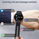 Montre Connectée Intelligente 1.32 Pouces Écran IPS Suivi Sommeil Et Fréquence Cardiaque Étanche IP68 Bluetooth 5.0 Android I...