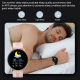 Montre Connectée Intelligente 1.32 Pouces Écran IPS Suivi Sommeil Et Fréquence Cardiaque Étanche IP68 Bluetooth 5.0 Android I...
