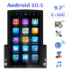 Autoradio Écran Vertical 9.7 Pouces HD Avec Navigation Android Et Caméra 12 Lumières - www.yonis-shop.com