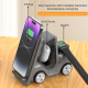 Chargeur Sans Fil De Bureau En Forme De Chariot Élévateur Avec Lumière LED Intégrée Et Charge Rapide 15W - www.yonis-shop.com