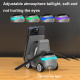 Chargeur Sans Fil De Bureau En Forme De Chariot Élévateur Avec Lumière LED Intégrée Et Charge Rapide 15W - www.yonis-shop.com