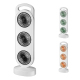 Ventilateur De Bureau Portable Triple Turbine USB Rechargeable 3 Vitesses Silencieux Batterie 1200 mAh Type-C Blanc - www.yon...