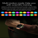 Montre Connectée Écran Couleur 1.46 Pouces Cuir Marron Suivi Santé Complet Étanche IP67 Bluetooth 5.0 - www.yonis-shop.com