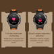 Montre Connectée Or avec Suivi De Santé Appels Bluetooth Étanche IP67 Écran Tactile 1.39 Pouces - www.yonis-shop.com