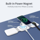 Chargeur Sans Fil 10-en-1 Magnétique Pliable Avec Support Téléphone Et Rangement Câble - www.yonis-shop.com