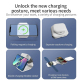 Chargeur Sans Fil 10-en-1 Magnétique Pliable Avec Support Téléphone Et Rangement Câble - www.yonis-shop.com