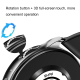 Montre Connectée Bluetooth 1.32 Pouces Avec Appel Et Bouton Rotatif Fonctions Multisport Et Suivi Santé Charge Magnétique Rap...