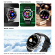 Montre Connectée Or avec Appel Bluetooth NFC et Suivi Sportif Écran 1.32 Pouces Tactile Multifonction Étanche IP67 - www.yoni...