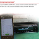 Autoradio Bluetooth Mains Libres FM USB SD MP3 WMA WAV Haute Qualité Facile à Installer - www.yonis-shop.com