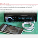 Autoradio Bluetooth Mains Libres FM USB SD MP3 WMA WAV Haute Qualité Facile à Installer - www.yonis-shop.com