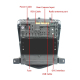 Autoradio Android 10 Écran 9.7 Pouces GPS Bluetooth WiFi USB Caméra de Recul Support Contrôle Volant - www.yonis-shop.com