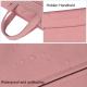 Sacoche Ordinateur Portable Imperméable En Cuir PU Avec Sangle Cachée Pour Ordinateur 15.6 Pouces Couleur Gris Clair - www.yo...