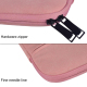 Sacoche Ordinateur Portable Imperméable En Cuir PU Avec Sangle Cachée Pour Ordinateur 15.6 Pouces Couleur Gris Clair - www.yo...