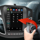 Autoradio Android 9.7 Pouces Écran Tactile WiFi Bluetooth GPS Intégré Caméra 12 Lumières Dual USB Ports Mirror Link Supporte ...