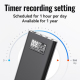 Enregistreur Vocal Numérique 16 Go Pour Réunions Cours Et Interviews Autonomie 365 Heures Enregistrement HD 1536 Kbps Connexi...