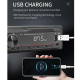 Autoradio Bluetooth Avec Fonction MP3 FM Radio Lecteur De Carte TF AUX USB Charge Mobile Assistant Vocal - www.yonis-shop.com