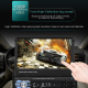 Autoradio 7 Pouces Électrique Rétractable Bluetooth Mains Libres Image Recul FM Radio USB TF AUX - www.yonis-shop.com