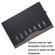 Sacoche Ordinateur Portable Cuir Noir Antichoc Ultra Confortable Avec Dissipation Thermique Efficace - www.yonis-shop.com