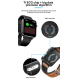 Montre Connectée IP68 Étanche Écran TFT 1.7 Pouces Surveillance Oxygène Sanguin Température Corporelle Diagnostic Médical AI ...