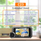 Interphone Vidéo HD 1080p Écran 3.97 Pouces Vision Nocturne Grand Angle 125 Degrés - www.yonis-shop.com