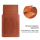 Sacoche Ordinateur Portable En Cuir PU Pour 13.3 Pouces Support Ergonomique Protection Optimale - www.yonis-shop.com