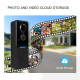 Sonnette Vidéo Connectée Sans Fil 1 MP HD Avec Panneau Solaire Détection De Mouvement PIR Audio Bidirectionnel IP65 - www.yon...