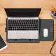 Sacoche Ordinateur Portable 4 en 1 Imperméable en Cuir PU avec Poignée Support et Porte-Stylo Rose Gold pour Laptops 11/12 Po...