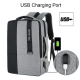 Sac À Dos Ordinateur Grande Capacité Avec Interface De Charge USB Rouge Étanche Et Anti-Vol - www.yonis-shop.com