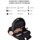 Sac À Dos Pour Ordinateur Portable De Moins De 15 Pouces En Polyester Avec Port USB Et Sangle Pour Valise - www.yonis-shop.com
