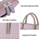 Sacoche Ordinateur Portable 13 Pouces Étanche et Antichoc avec Poignée PU pour Homme et Femme - www.yonis-shop.com