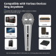 Microphone Dynamique Filaire Pour Équipement Audio Avec Prise Microphone Câble 3 M Jack 6 35 Mm - www.yonis-shop.com