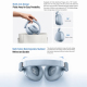 Casque Audio Sans Fil Bluetooth Circumauriculaire À Réduction De Bruit Autonomie 72 Heures ANC Adaptatif Pilotes 40 Mm - www....