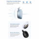 Casque Audio Sans Fil Bluetooth Circumauriculaire À Réduction De Bruit Autonomie 72 Heures ANC Adaptatif Pilotes 40 Mm - www....
