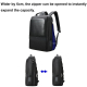 Sac À Dos Ordinateur Grande Capacité Avec Port USB Type-C Étanche Anti-Vol Pour Business - www.yonis-shop.com
