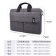 Sacoche Ordinateur Portable Imperméable Avec Sangle Amovible Pour Laptop 15.4 Pouces Protection Antichoc Et Multi-Compartimen...