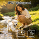 PaiPaitek PD520S Remote Controll Anti Barking Pet Dog Training Collar, Model:Two Receivers(Black) - www.yonis-shop.com