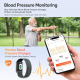 Bracelet Connecté Sans Écran Avec ECG Et HRV Suivi Du Sommeil Autonomie De 25 À 30 Jours Étanchéité 5ATM IP68 - www.yonis-sho...