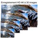 Caméscope Numérique 4K 30FPS 5G 2.4G HD Vidéo Nocturne Étanche Pour Extérieur Avec Batterie Amovible Et Fonction Selfie - www...
