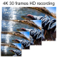 Caméscope Numérique 4K Ultra HD Étanche Avec Vision Nocturne Et Stabilisation Gyroscopique - www.yonis-shop.com
