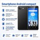 Smartphone Compact 4G Android 14 Écran 4 Pouces 4Go 64Go Double SIM OTG NFC - www.yonis-shop.com