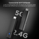 Clé TV Android 11 4K HDR Pour Streaming WiFi Double Bande 2 Go 16 Go Format Compact - www.yonis-shop.com